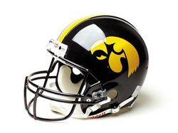 Iowa Hawkeyes Full Size Authentic "ProLine" NCAA Helmet by Riddell