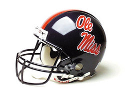 Mississippi Rebels Full Size Authentic "ProLine" NCAA Helmet by Riddell