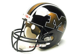 Missouri Tigers Full Size "Deluxe" Replica NCAA Helmet by Riddell