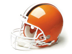 Cleveland Browns Full Size "Deluxe" Replica NFL Helmet by Riddell