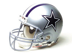 Dallas Cowboys Full Size "Deluxe" Replica NFL Helmet by Riddell