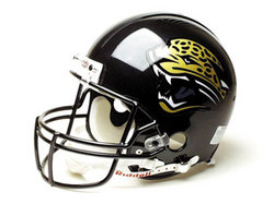 Jacksonville Jaguars Full Size "Deluxe" Replica NFL Helmet by Riddell