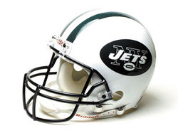 New York Jets Full Size "Deluxe" Replica NFL Helmet by Riddell