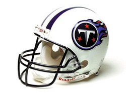 Tennessee Titans Full Size "Deluxe" Replica NFL Helmet by Riddell